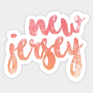 New Jersey Sticker